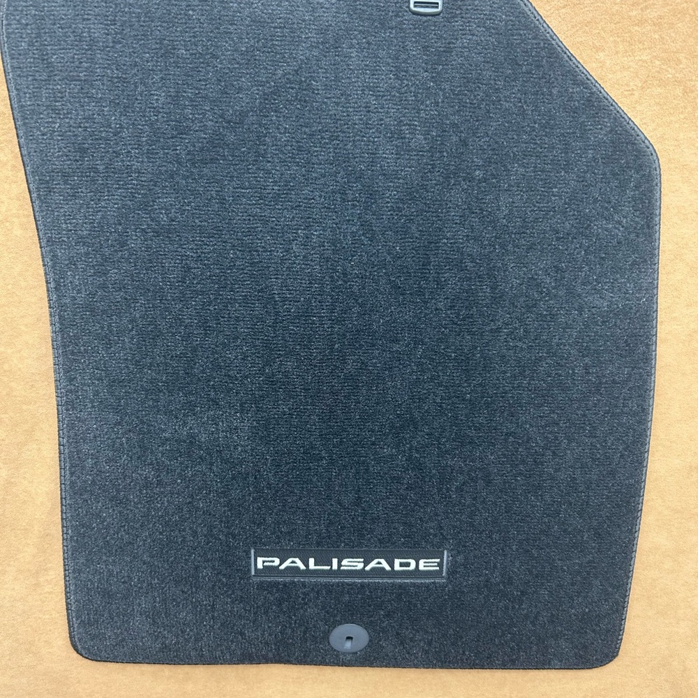 2022 Hyundai Palisade Floor Mats Front and Second Row